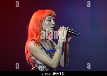 JOANNA Performing Live in Nice, December 8th 2021, © Fausto Marci Foto Stock