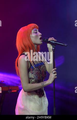 JOANNA Performing Live in Nice, December 8th 2021, © Fausto Marci Foto Stock