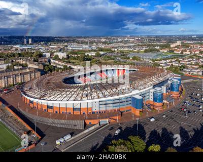 Hampden Park Football Stadium, Glasgow, Scozia, Regno Unito Foto Stock