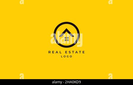 Logo Vector Real Estate Illustrazione Vettoriale