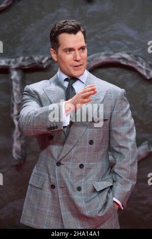 Madrid, Spagna. , . Henry Cavill partecipa alla prima di 'The Witcher' il 9 dicembre 2021 a Madrid, Spagna Credit: MPG/Alamy Live News Credit: MPG/Alamy Live News Foto Stock