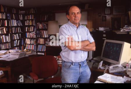 Charles Murray co-scrisse il libro controverso The Bell Curve (1994), nel suo ufficio di nome vicino a Frederick Maryland Fotografia di Dennis Brack. bb80 Foto Stock