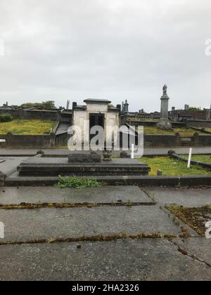 Cimitero storico di Ferndale nella California settentrionale Foto Stock