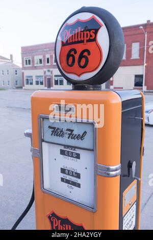Baxter Springs, Kansas, KS, USA Baxter Springs, Kansas Route 66 Visitors Center. Foto Stock