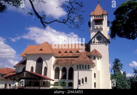 La Cattedrale di Azaina nella città di Daressalam in Tanzania. Tanzania, Dar es Salam , Ottobre 2004 Foto Stock