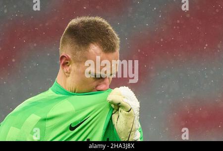 Monaco di Baviera, Germania. 08th Dic 2021. Marc-Andre ter STEGEN, Barca 1 deluso nella partita FC BAYERN MUENCHEN - FC BARCELLONA del calcio UEFA Champions League fase di gruppo nella stagione 2021/2022 a Monaco, 08 dicembre 2021. Credit: Peter Schatz/Alamy Live News Foto Stock