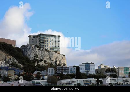 Albergo di lusso di alto livello nel quartiere sud di Gibilterra Foto Stock