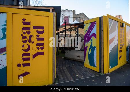 Acetay Yard shopping e mercato alimentare Thomas Street Foto Stock