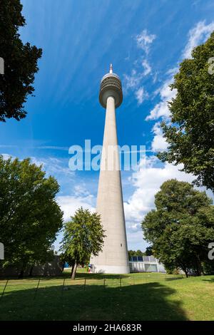Olympic tower a Monaco di Baviera Foto Stock