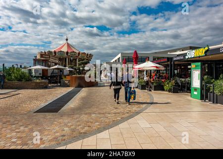 Centro commerciale Polygone, Béziers Foto Stock