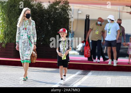 Abu Dhabi, Abu Dhabi. 11th Dic 2021. Robin Raikkonen (fin). Gran Premio di Abu Dhabi, sabato 11th dicembre 2021. Yas Marina Circuit, Abu Dhabi, Emirati Arabi Uniti. Credit: James Moy/Alamy Live News Foto Stock