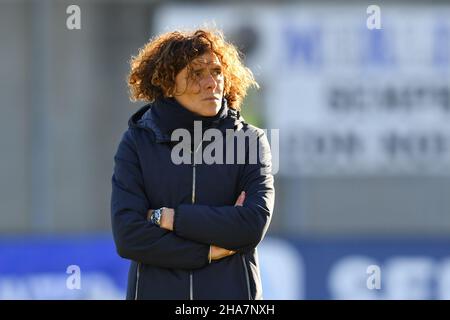 Rita Guarino (Head Coach Inter) durante la Serie A match tra FC Internazionale e US Sassuolo Calcio allo Stadio Speroni di Busto Arsizio (VA), Italia Cristiano Mazzi/SPP Foto Stock