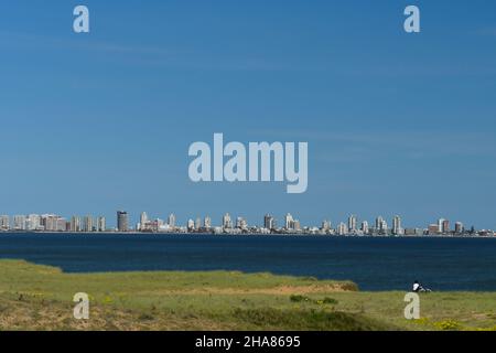 Punta del Este, epicentro del glamour a Maldonado. Foto Stock