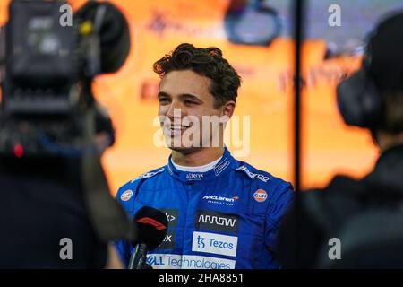 Yas Marina Circuit, Yas Island 11th dicembre 2021 durante LA FORMULA 1 ETIHAD AIRWAYS ABU DHABI GRAND PRIX 2021 presso gli Emirati Arabi Uniti Eleanor Hoad Foto Stock