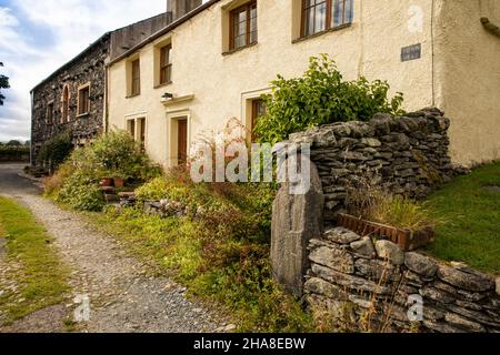 Regno Unito, Cumbria, Allerdale, Keswick, Threlkeld, Blease Road, Cottage Town Head Foto Stock