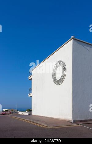 Il padiglione Art Deco De la Warr a Bexhill sul mare Foto Stock