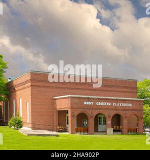 Andy Griffith Playhouse Mt. Airy NC - Mayberry USA Foto Stock