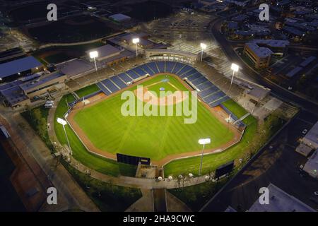 Una vista aerea dei campi della famiglia americana di Phoenix, martedì 2 marzo 2021, a Phoenix. Lo stadio è la sede degli allenamenti primaverili del Milwaukee B. Foto Stock