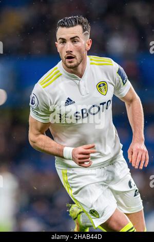LONDRA, INGHILTERRA - DICEMBRE 11: Jack Harrison durante la partita della Premier League tra Chelsea e Leeds United a Stamford Bridge il 11 Dicembre 2021 Foto Stock