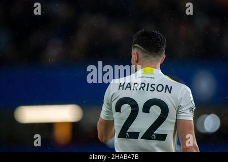 LONDRA, INGHILTERRA - DICEMBRE 11: Jack Harrison durante la partita della Premier League tra Chelsea e Leeds United a Stamford Bridge il 11 Dicembre 2021 Foto Stock