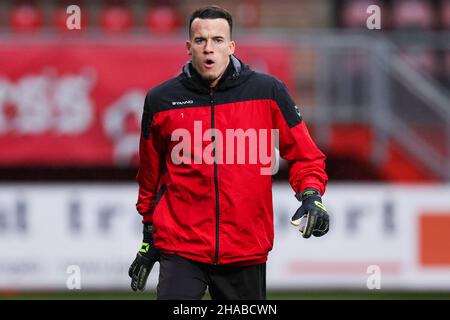 Enschede, Paesi Bassi. 12th Dic 2021. ENSCHEDE, PAESI BASSI - DICEMBRE 12: Etienne Vaessen di RKC Waalwijk durante la partita olandese di Erevisione tra FC Twente e RKC Waalwijk a Grolsch teste il 12 Dicembre 2021 a Enschede, Paesi Bassi (Foto di Marcel ter Bals/Orange Pictures) credito: Orange Pics BV/Alamy Live News Foto Stock
