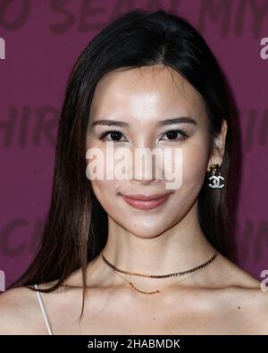 Beverly Hills, Stati Uniti. 11th Dic 2021. BEVERLY HILLS, LOS ANGELES, CALIFORNIA, Stati Uniti d'America - DICEMBRE 11: Christina Jin arriva al 19th Annual Unforgettable Gala Asian American Awards tenutosi al Beverly Hilton Hotel il 11 Dicembre 2021 a Beverly Hills, Los Angeles, California, Stati Uniti. (Foto di Xavier Collin/Image Press Agency/Sipa USA) Credit: Sipa USA/Alamy Live News Foto Stock