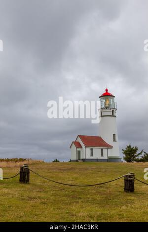 Cape Blanco faro Foto Stock