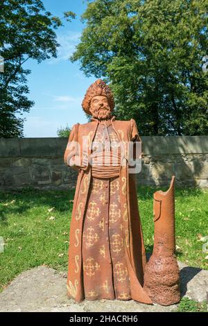 Castello di Nowy Wisnicz, Bochnia County, Piccola Polonia voivodato, Polonia Foto Stock