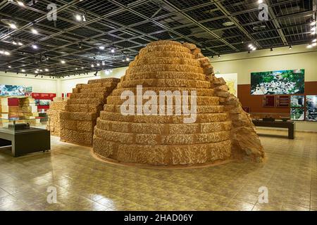 Interno della tomba di Aleksandrovo, una tomba Tracia del IV secolo a.C. Foto Stock