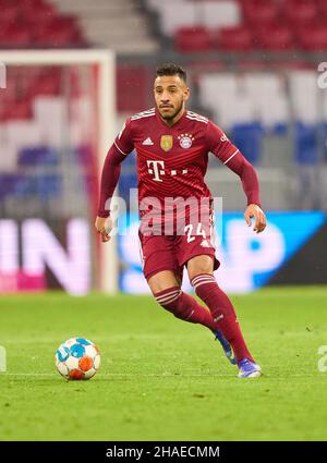 Muenchen, Germania. 11th Dic 2021. Corentin TOLISSO, FCB 24 nella partita FC BAYERN München - 1.FSV MAINZ 05 2-1 1.German Football League il 11 dicembre 2021 a Monaco, Germania. Stagione 2021/2022, giorno di festa 15, 1.Bundesliga, FCB, München, 15.Spieltag. FCB Credit: Peter Schatz/Alamy Live News Foto Stock