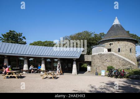 Centro visitatori e Galleria Oriel y Parc, St Davids, Pembrokeshire,. Galles, Regno Unito Foto Stock