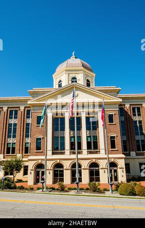 Dawson County Superior Court, Shoal Creek Road, Dawsonville, Georgia Foto Stock