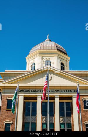 Dawson County Superior Court, Shoal Creek Road, Dawsonville, Georgia Foto Stock