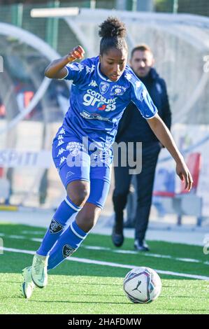 Stadio Pietro Torrini, Sesto Fiorentino (Fi), Italia, 12 dicembre 2021, Chante Domping (Empoli) durante Empoli Ladies vs ACF Fiorentina - Calcio Italiana Serie A Femminile match Foto Stock