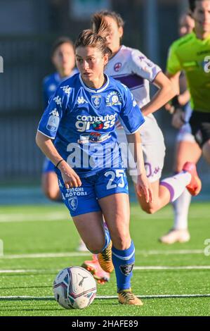 Stadio Pietro Torrini, Sesto Fiorentino (Fi), Italia, 12 dicembre 2021, Isotta Nocchi (Empoli) durante Empoli Ladies vs ACF Fiorentina - Calcio Italiana Serie A Femminile Foto Stock