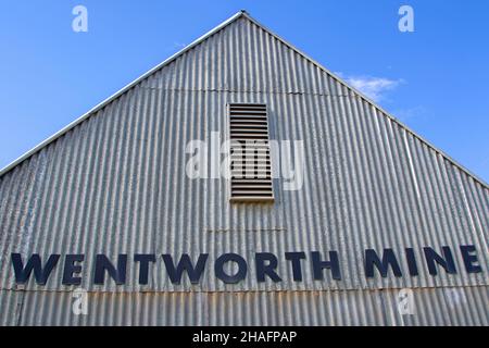 La vecchia miniera di Wentworth a Lucknow Foto Stock