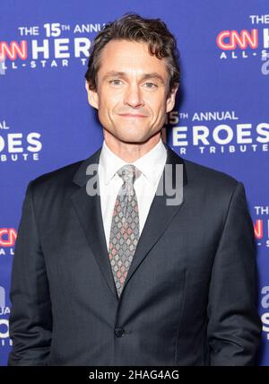 New York, NY - 12 dicembre 2021: Hugh Dancy partecipa 15th al tributo annuale degli eroi della CNN All-Star al Museo Americano di Storia Naturale Foto Stock