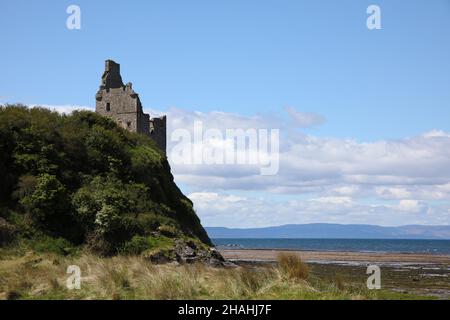 Castello di Greenan, Ayr Foto Stock