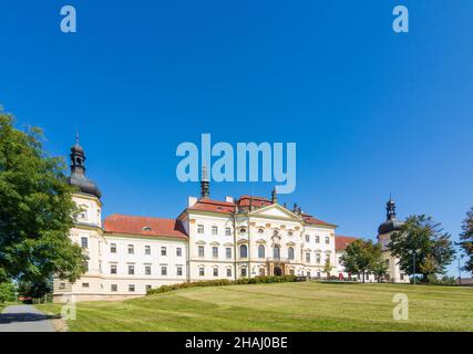 Olomouc (Olmütz): Ospedale militare di Olomouc, ex monastero di Hradisko (Radisch), in , Olomoucky, Regione di Olomouc, Regione di Olmützer, Ceco Foto Stock