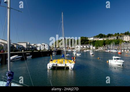 Porthmadog Harbour, GALLES Regno Unito Foto Stock