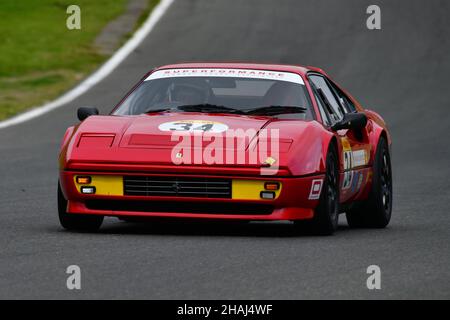 Gary Culver, Ferrari 328 GTB, Pirelli Ferrari Formula Classic, organizzato dal Ferrari Club di Gran Bretagna, Festival Italia, Brands Hatch, Fawkham, Foto Stock