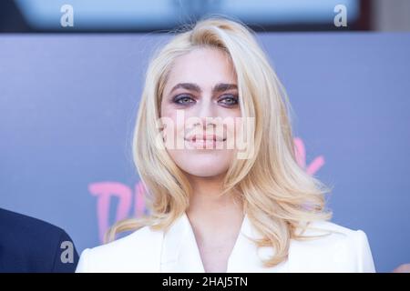 13 dicembre 2021, Roma, RM, Italia: Miriam Leone partecipa alla fotocall del film 'Diabolik' a Roma (Credit Image: © Matteo Nardone/Pacific Press via ZUMA Press Wire) Foto Stock