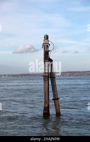 Vista da Old Portsmouth Foto Stock