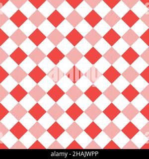 Illustrazione vettoriale con motivo di controllo vichy luminoso. Illustrazione Vettoriale