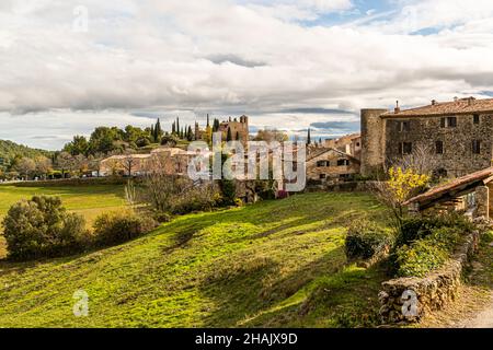 Tourtour, Francia. Tourtour è stato incluso nella lista dei più bei villaggi in Francia dall'associazione Les Plus Beaux Villages de France Foto Stock