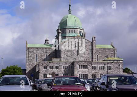 Una vista della Cattedrale di nostra Signora assunta in Paradiso e San Nicola a Galway, Irlanda Foto Stock