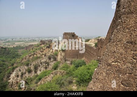 Forte di Rohtas, fortezza di Qila Rohtas in provincia di Punjab, Pakistan Foto Stock