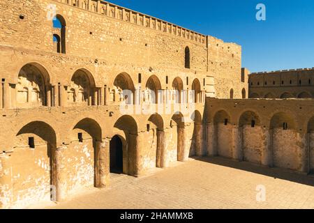 Fortezza storica di al-Ukhaidir vicino a Karbala in Iraq Foto Stock