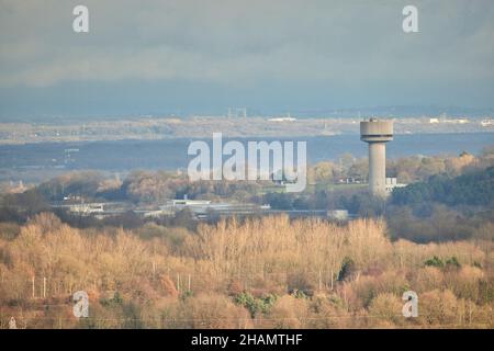 Daresbury Laboratory, Nuclear Structure Facility, Sci-Tech Daresbury Campus vicino a Daresbury in Halton, Cheshire Foto Stock