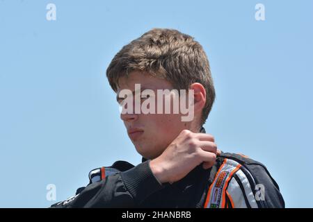 Max Verstappen visto qui a MotorLand Aragon, Alcaniz, Aragon, Spagna, ESP nel 2013 Foto Stock